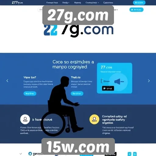 Acessibilidade e usabilidade do site 27g.com