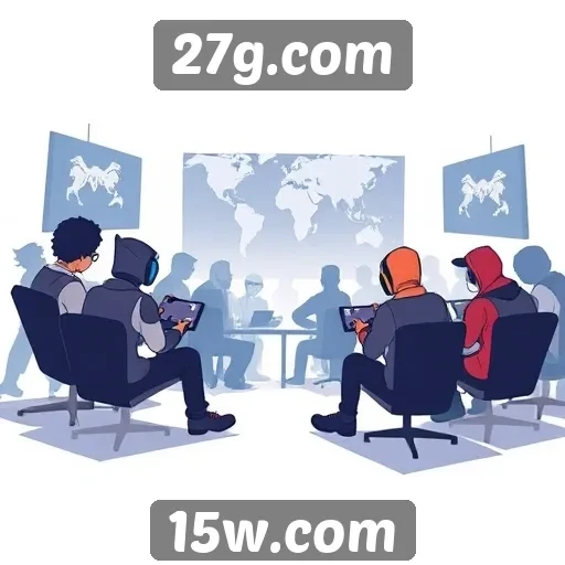 O crescimento da comunidade de jogadores no 27g.com